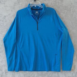 REI Co-op Active Pursuits 1/4 Zip Pullover Shirt Men's Large Performance Hiking